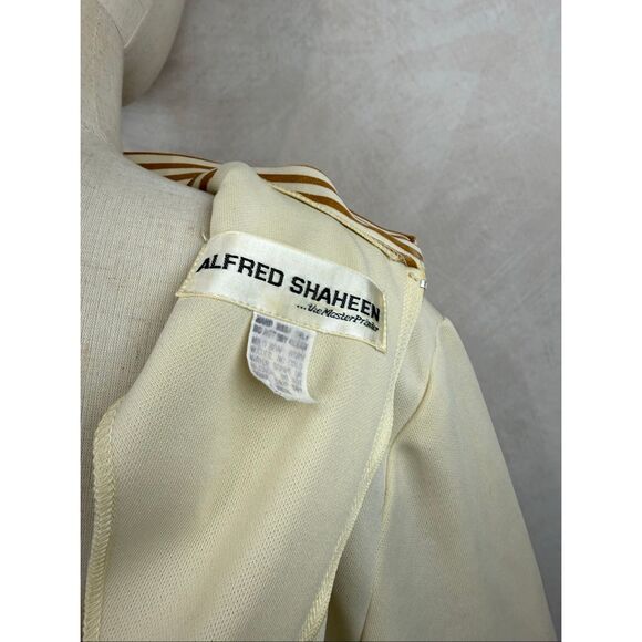 Vintage Alfred Shaheen Dress M/L Hawaii Tiki 1970s Designer MCM READ - Picture 9 of 14